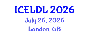 International Conference on E-Learning and Distance Learning (ICELDL) July 26, 2026 - London, United Kingdom