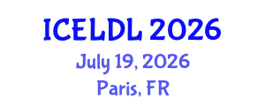 International Conference on E-Learning and Distance Learning (ICELDL) July 19, 2026 - Paris, France