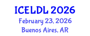 International Conference on E-Learning and Distance Learning (ICELDL) February 23, 2026 - Buenos Aires, Argentina