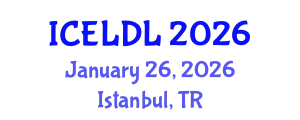 International Conference on E-Learning and Distance Learning (ICELDL) January 26, 2026 - Istanbul, Turkey