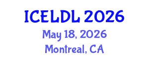International Conference on E-Learning and Distance Learning (ICELDL) May 18, 2026 - Montreal, Canada
