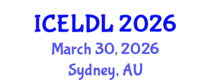 International Conference on E-Learning and Distance Learning (ICELDL) March 30, 2026 - Sydney, Australia
