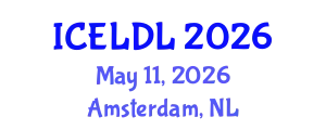 International Conference on E-Learning and Distance Learning (ICELDL) May 11, 2026 - Amsterdam, Netherlands