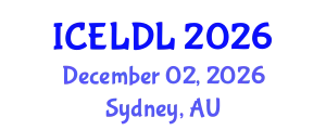 International Conference on E-Learning and Distance Learning (ICELDL) December 02, 2026 - Sydney, Australia