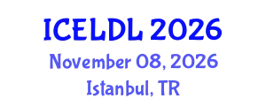 International Conference on E-Learning and Distance Learning (ICELDL) November 08, 2026 - Istanbul, Turkey