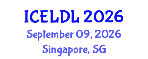 International Conference on E-Learning and Distance Learning (ICELDL) September 09, 2026 - Singapore, Singapore