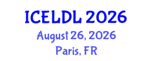 International Conference on E-Learning and Distance Learning (ICELDL) August 26, 2026 - Paris, France