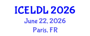 International Conference on E-Learning and Distance Learning (ICELDL) June 22, 2026 - Paris, France
