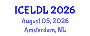 International Conference on E-Learning and Distance Learning (ICELDL) August 05, 2026 - Amsterdam, Netherlands