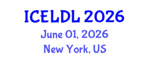 International Conference on E-Learning and Distance Learning (ICELDL) June 01, 2026 - New York, United States
