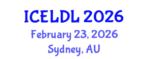 International Conference on E-Learning and Distance Learning (ICELDL) February 23, 2026 - Sydney, Australia