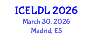 International Conference on E-Learning and Distance Learning (ICELDL) March 30, 2026 - Madrid, Spain