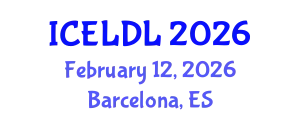 International Conference on E-Learning and Distance Learning (ICELDL) February 12, 2026 - Barcelona, Spain