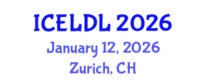 International Conference on E-Learning and Distance Learning (ICELDL) January 12, 2026 - Zurich, Switzerland