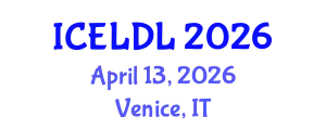 International Conference on E-Learning and Distance Learning (ICELDL) April 13, 2026 - Venice, Italy