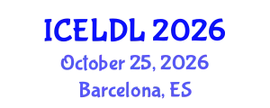 International Conference on E-Learning and Distance Learning (ICELDL) October 25, 2026 - Barcelona, Spain