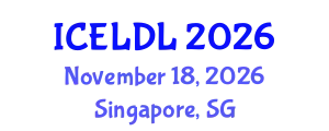International Conference on E-Learning and Distance Learning (ICELDL) November 18, 2026 - Singapore, Singapore