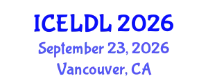 International Conference on E-Learning and Distance Learning (ICELDL) September 23, 2026 - Vancouver, Canada