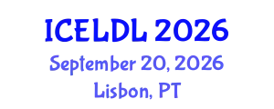 International Conference on E-Learning and Distance Learning (ICELDL) September 20, 2026 - Lisbon, Portugal
