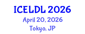 International Conference on E-Learning and Distance Learning (ICELDL) April 20, 2026 - Tokyo, Japan