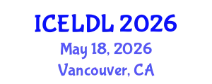International Conference on E-Learning and Distance Learning (ICELDL) May 18, 2026 - Vancouver, Canada