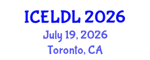 International Conference on E-Learning and Distance Learning (ICELDL) July 19, 2026 - Toronto, Canada