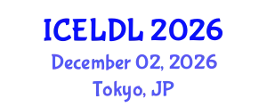 International Conference on E-Learning and Distance Learning (ICELDL) December 02, 2026 - Tokyo, Japan