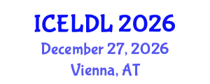 International Conference on E-Learning and Distance Learning (ICELDL) December 27, 2026 - Vienna, Austria