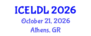 International Conference on E-Learning and Distance Learning (ICELDL) October 21, 2026 - Athens, Greece