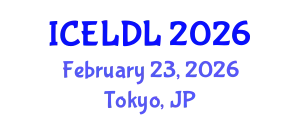 International Conference on E-Learning and Distance Learning (ICELDL) February 23, 2026 - Tokyo, Japan