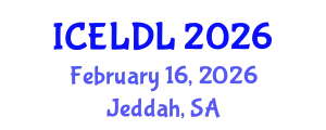 International Conference on E-Learning and Distance Learning (ICELDL) February 16, 2026 - Jeddah, Saudi Arabia