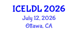 International Conference on E-Learning and Distance Learning (ICELDL) July 12, 2026 - Ottawa, Canada