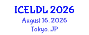 International Conference on E-Learning and Distance Learning (ICELDL) August 16, 2026 - Tokyo, Japan