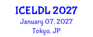 International Conference on E-Learning and Distance Learning (ICELDL) January 07, 2027 - Tokyo, Japan