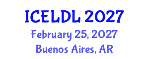 International Conference on E-Learning and Distance Learning (ICELDL) February 25, 2027 - Buenos Aires, Argentina