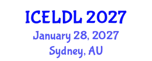 International Conference on E-Learning and Distance Learning (ICELDL) January 28, 2027 - Sydney, Australia