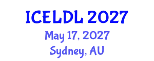 International Conference on E-Learning and Distance Learning (ICELDL) May 17, 2027 - Sydney, Australia