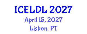 International Conference on E-Learning and Distance Learning (ICELDL) April 15, 2027 - Lisbon, Portugal