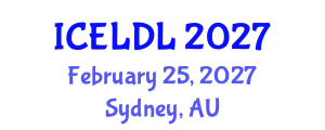 International Conference on E-Learning and Distance Learning (ICELDL) February 25, 2027 - Sydney, Australia