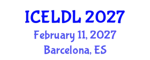 International Conference on E-Learning and Distance Learning (ICELDL) February 11, 2027 - Barcelona, Spain