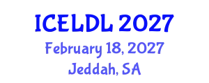 International Conference on E-Learning and Distance Learning (ICELDL) February 18, 2027 - Jeddah, Saudi Arabia
