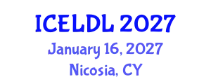 International Conference on E-Learning and Distance Learning (ICELDL) January 16, 2027 - Nicosia, Cyprus