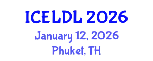 International Conference on E-Learning and Distance Learning (ICELDL) January 12, 2026 - Phuket, Thailand