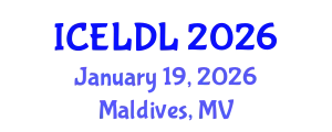 International Conference on E-Learning and Distance Learning (ICELDL) January 19, 2026 - Maldives, Maldives