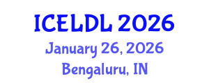 International Conference on E-Learning and Distance Learning (ICELDL) January 26, 2026 - Bengaluru, India