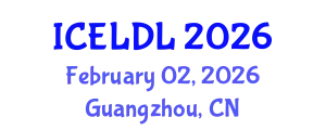 International Conference on E-Learning and Distance Learning (ICELDL) February 02, 2026 - Guangzhou, China