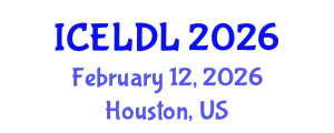 International Conference on E-Learning and Distance Learning (ICELDL) February 12, 2026 - Houston, United States