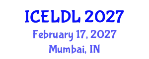 International Conference on E-Learning and Distance Learning (ICELDL) February 17, 2027 - Mumbai, India