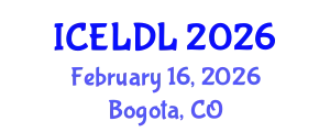 International Conference on E-Learning and Distance Learning (ICELDL) February 16, 2026 - Bogota, Colombia