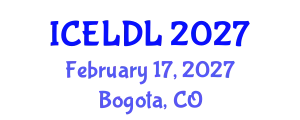 International Conference on E-Learning and Distance Learning (ICELDL) February 17, 2027 - Bogota, Colombia
